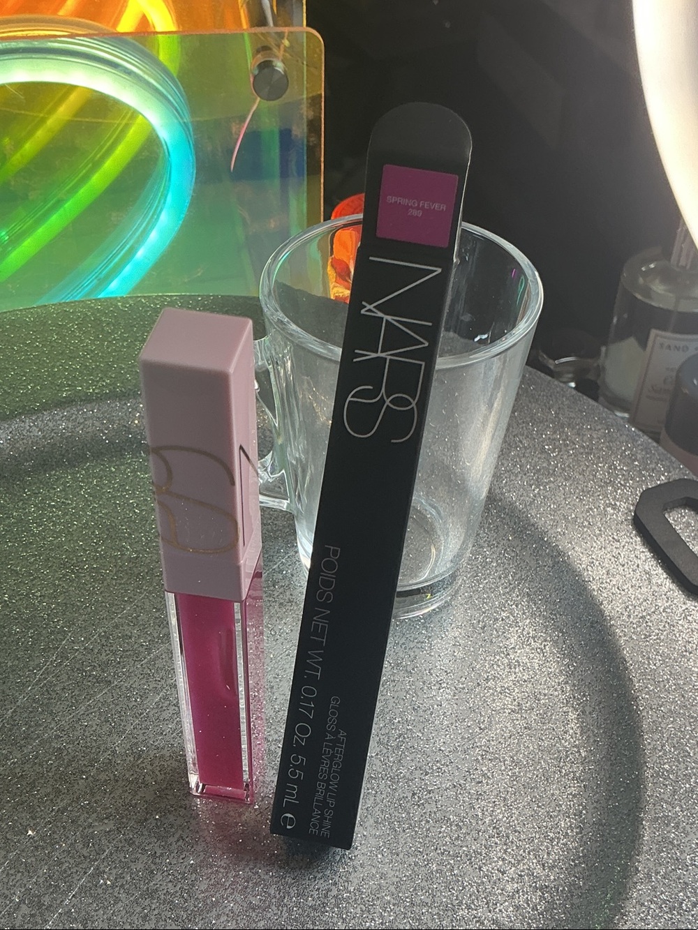 NARS Spring Fever Pink Liquid Lip Gloss - Bright Pink Sheen